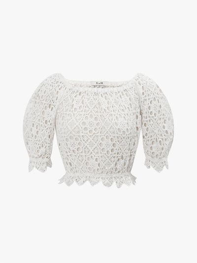 E.B.M (Edition by Michaa) Eyelet Detail Blouse (EMP5KPO200)