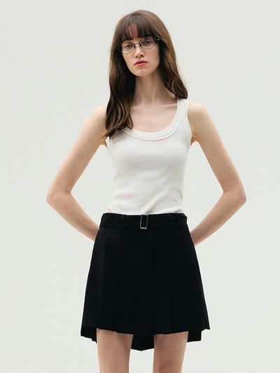 E.B.M (Edition by Michaa) Sleeveless Knit Top Sweater (EMP5KPO250)