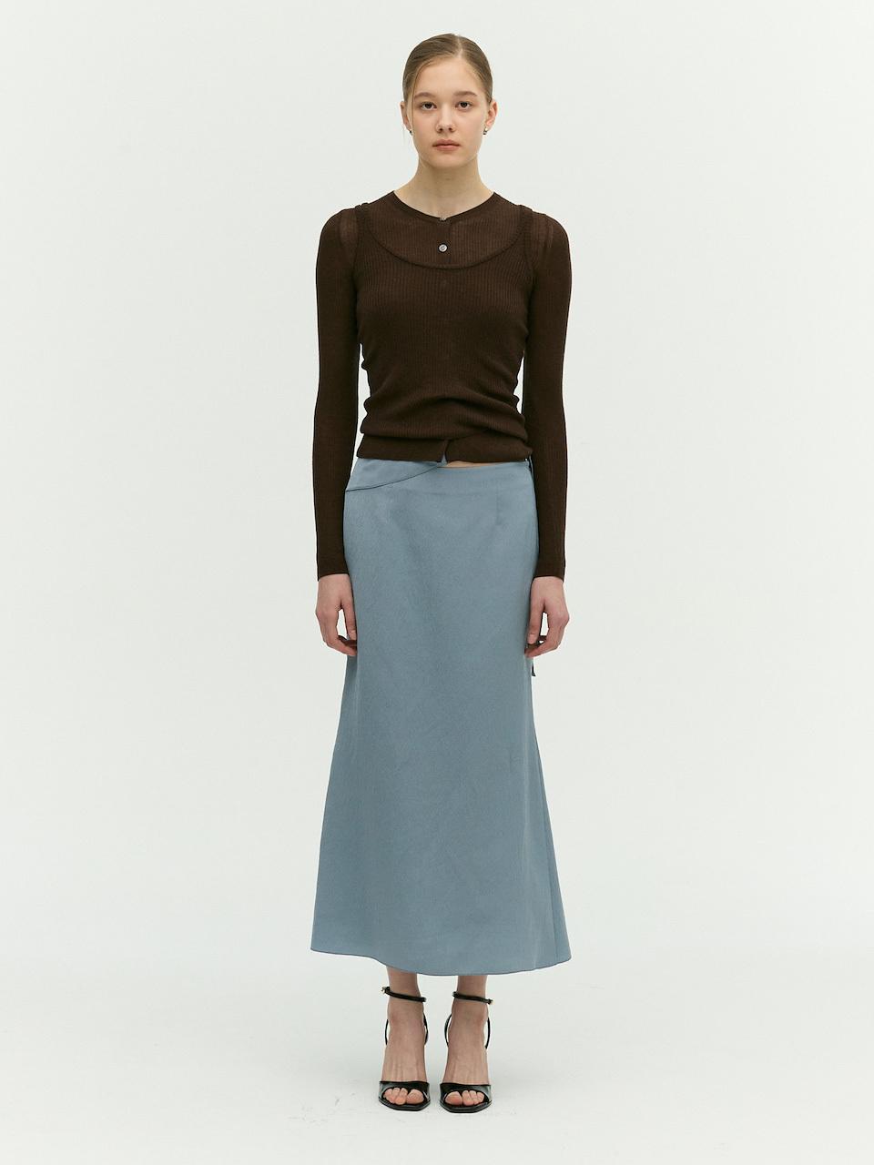 E.B.M (Edition by Michaa) Strap Mermaid Fit Skirt (EMP2WSK020)