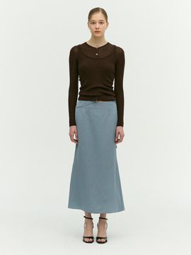 E.B.M (Edition by Michaa) Strap Mermaid Fit Skirt (EMP2WSK020)