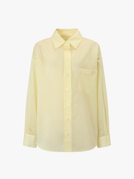 E.B.M (Edition by Michaa) Stripe Overfit Shirt Blouse (EMP5WBL100)