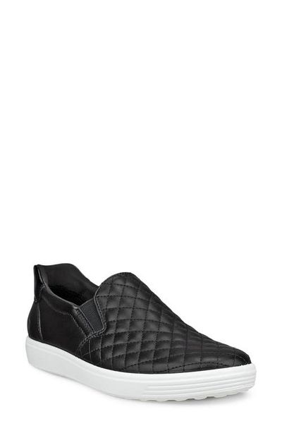 ECCO ECCO Soft 7 Slip-On Quilted Sneaker