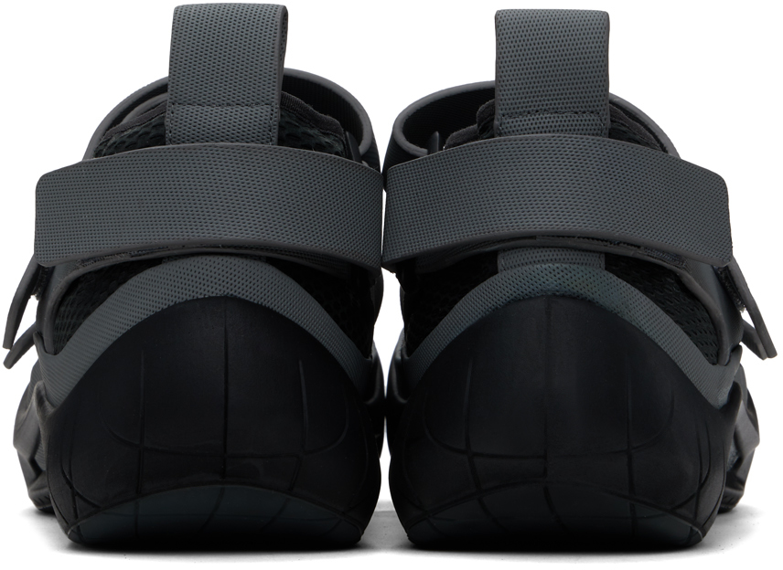 At.Kollektive - Black & Gray Nina Christen Edition Cluster X Sandals