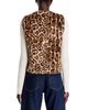 Echo Echo Animal Hillside Faux Fur Vest - 4