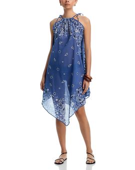 Echo Echo Bandana Tulum Dress Swim Cover-Up