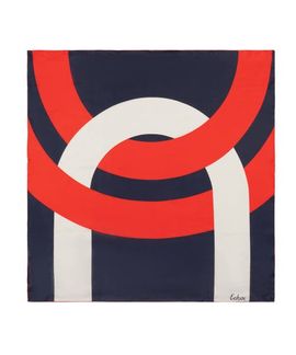 Echo Echo Curves Silk Square
