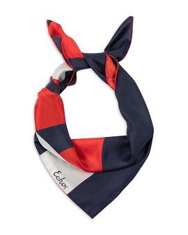 Echo Echo Curves Silk Square Scarf