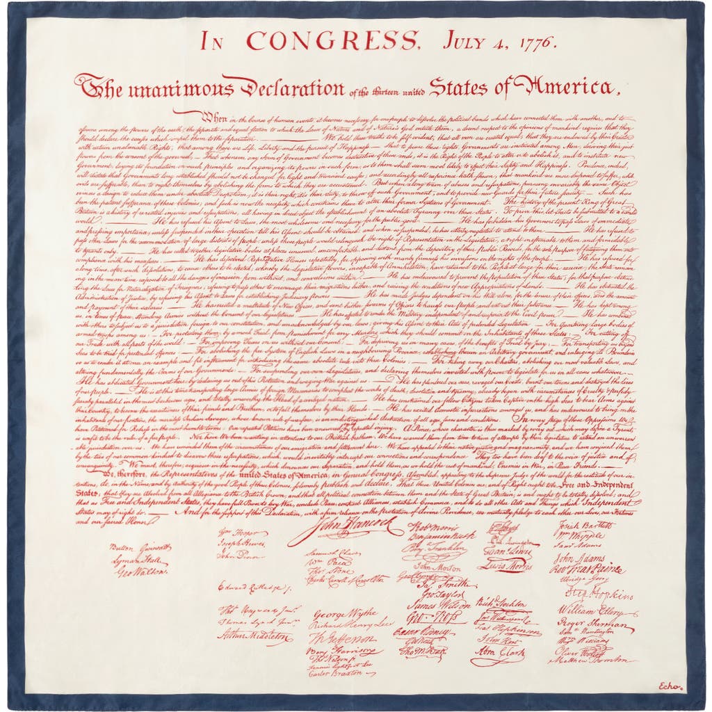 Echo Echo Declaration Of
