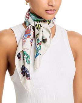 Echo Echo Lost at Sea Series Silk Scarf