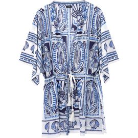 echo beach dress Palm Beach Flutter Sleeve Maxi Dress