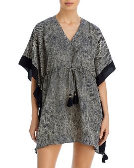 Echo Echo Printed Dress Swim Cover-Up