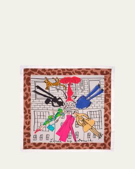 Echo Linda Fargo Silk Scarf
