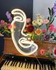 Echo Neon Echo Neon Face Neon Sign in White at Urban Outfitters - 5