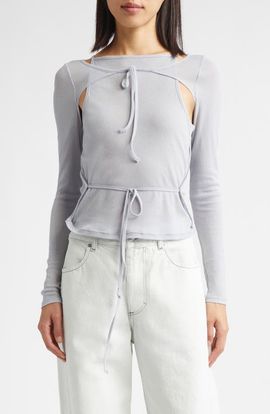 Eckhaus Latta Eckhaus Latta Flip Tie Front Top