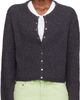 Eckhaus Latta Eckhaus Latta Gray Yak Snap Cardigan - 1