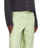 Eckhaus Latta Eckhaus Latta Gray Yak Snap Cardigan - 4