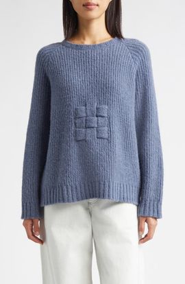 Eckhaus Latta Eckhaus Latta Latch Alpaca & Wool Blend Rib Sweater