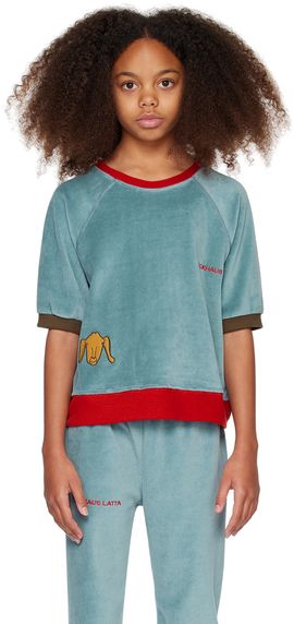 Eckhaus Latta Eckhaus Latta SSENSE Exclusive Kids Gray T-Shirt