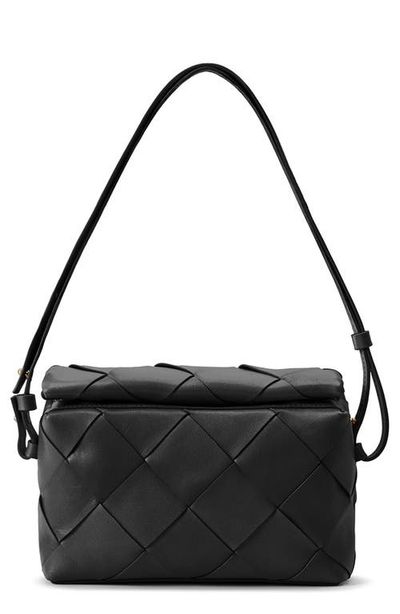 Ecotorie Ecotorie Samantha Woven Leather Shoulder Bag