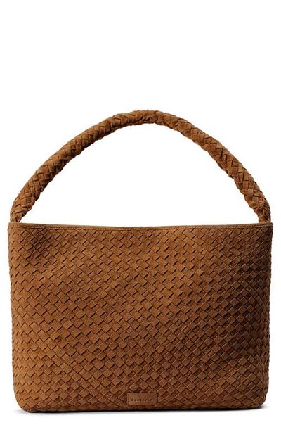 Ecotorie Ecotorie San Antonio Woven Leather Hobo Bag