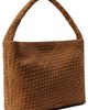 Ecotorie Ecotorie San Antonio Woven Leather Hobo Bag - 5