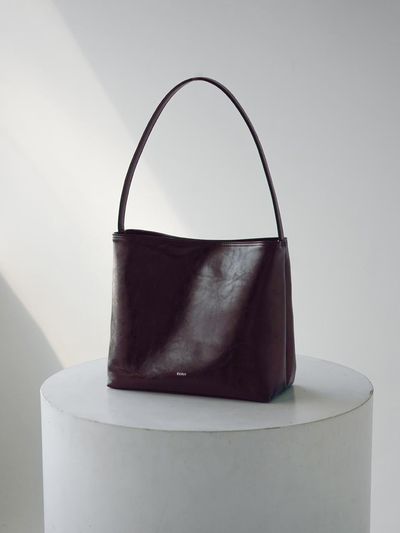 Ecrit FOUR POCKET SHOULDER BAG - DARK BROWN