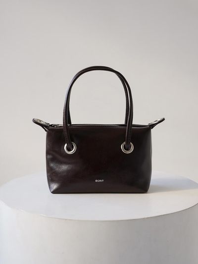Ecrit Mini Brit Bag_Brown