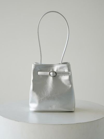 Ecrit Mini Newt Bag_SIlver