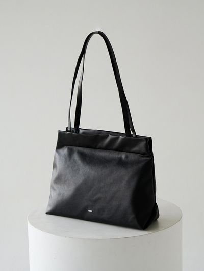 Ecrit Square Bag_Black