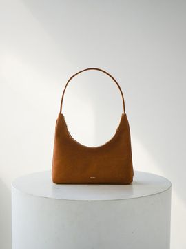 Ecrit Vegan Leather Suede Mini Bag [Camel]