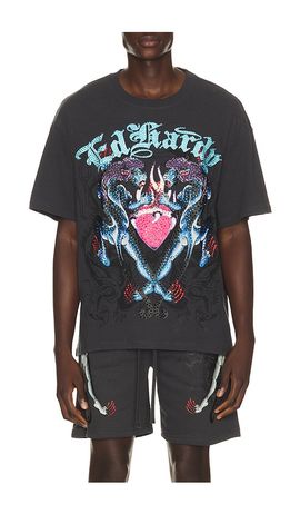Ed Hardy Ed Hardy Panteras Boxy Tee