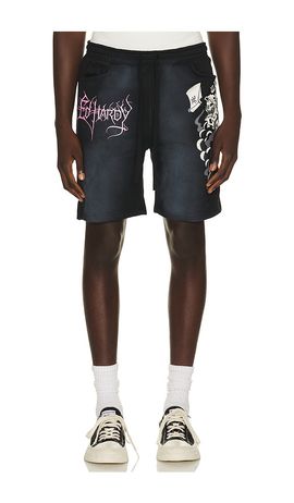 Ed Hardy Ed Hardy Reaper Fleece Short