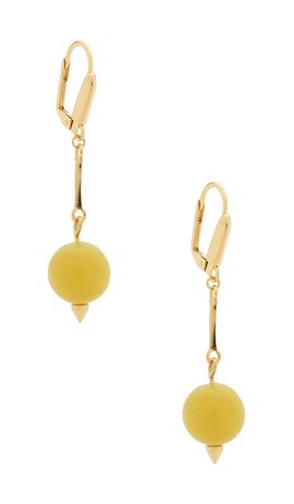 Eddie Borgo Eddie Borgo Beaded Sphere Teardrop Earrings