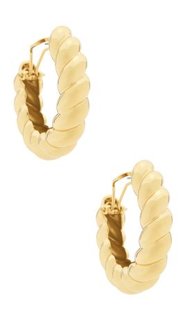Eddie Borgo Eddie Borgo Torsade Hoop Earrings