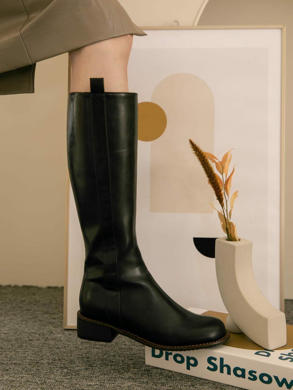 edel9 Judis Long Boots 4cm - 2 Colors