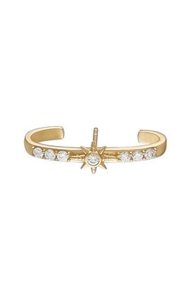 EDEN PRESLEY EDEN PRESLEY Diamond Cosmic Bar Single Stud Earring