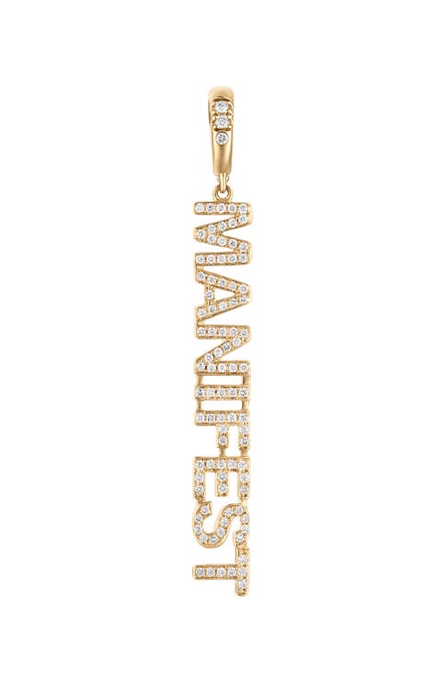 EDEN PRESLEY EDEN PRESLEY Manifest 2020 Mantra Pendant