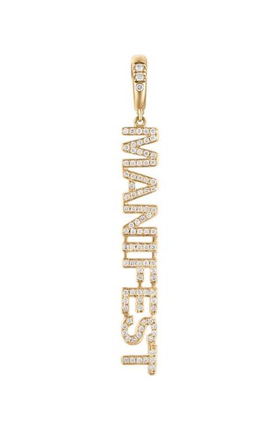 EDEN PRESLEY EDEN PRESLEY Manifest 2020 Mantra Pendant