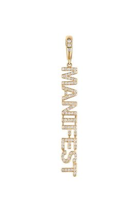 EDEN PRESLEY EDEN PRESLEY Manifest Gold Diamond Mantra Pendant