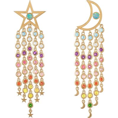 EDEN PRESLEY EDEN PRESLEY Supernova Mismatched Drop Earrings