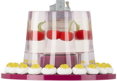 Edie Parker Edie Parker Red Jelly Tabletop Lighter