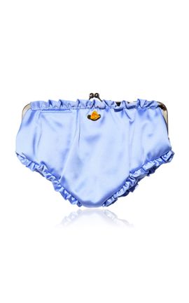 Edie Parker Edie Parker Undies Satin Clutch