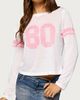 Edikted Edikted 80'S Chic Sheer Long Sleeve Top in White, Women's at Urban Outfitters - 1
