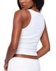 Edikted Edikted Ailsa Ribbed Built In Bra Tank Top - 2