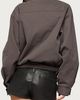 Edikted Edikted Aiza High Neck Jacket in Dark/Gray, Women's at Urban Outfitters - 5