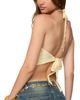 Edikted Edikted Alana Floral Handkerchief Halter Top - 2