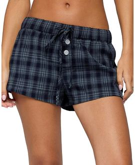 Edikted Edikted Alessa Plaid Shorts