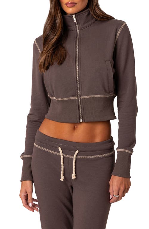 EDIKTED EDIKTED Alexia Crop Sweatshirt