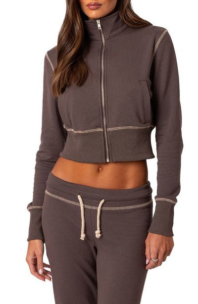 EDIKTED EDIKTED Alexia Crop Sweatshirt