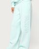Edikted Edikted Alysa Wide Leg Sweatpants in Aqua, Women's at Urban Outfitters - 4